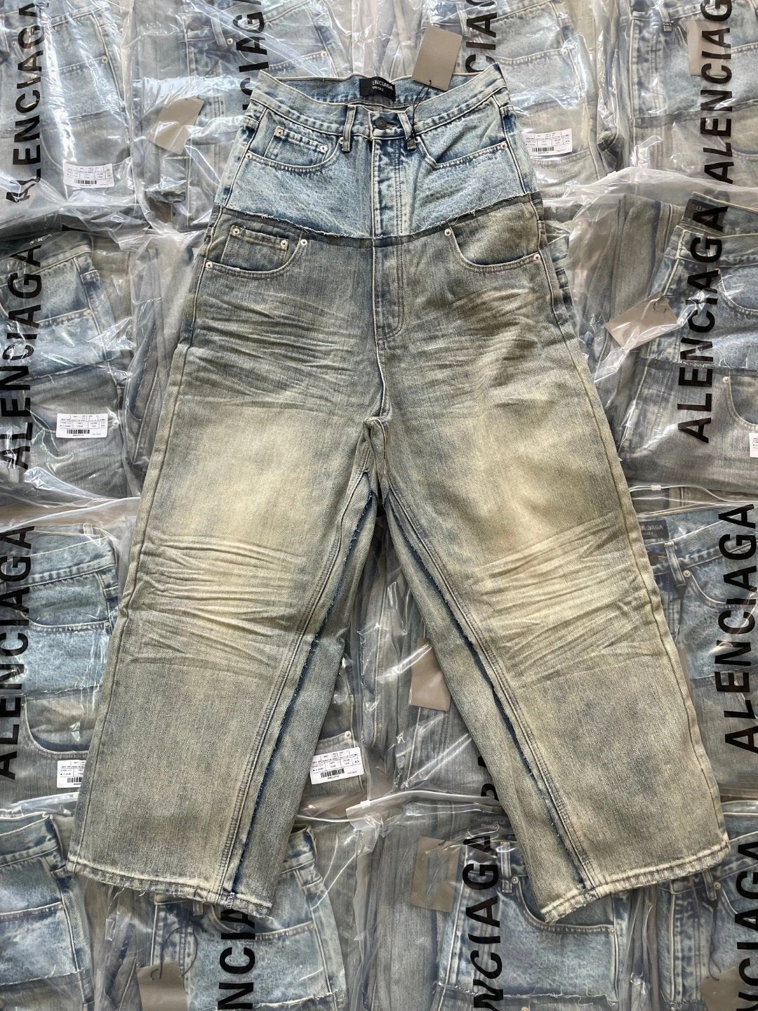 Balenciaga Cut-Up Jeans