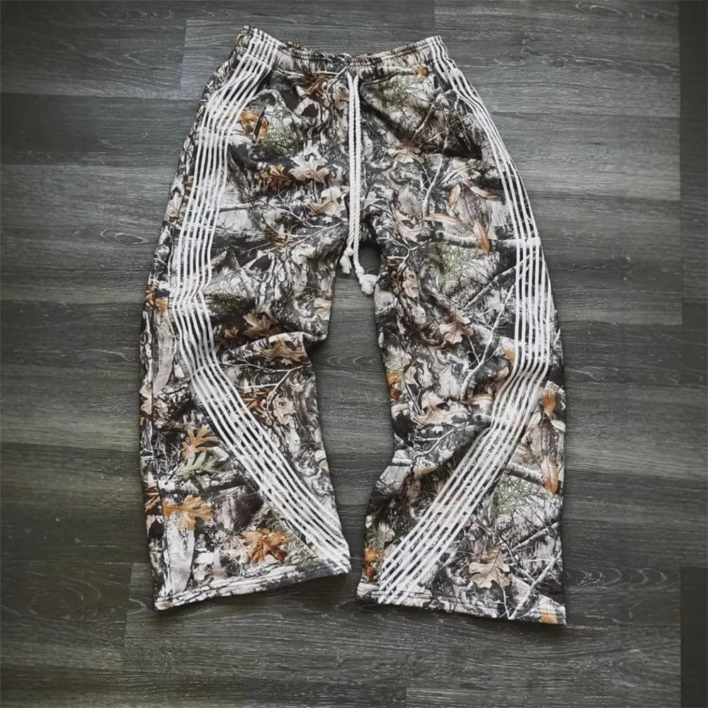 VAULTED — Camo Tactical Sweatpants