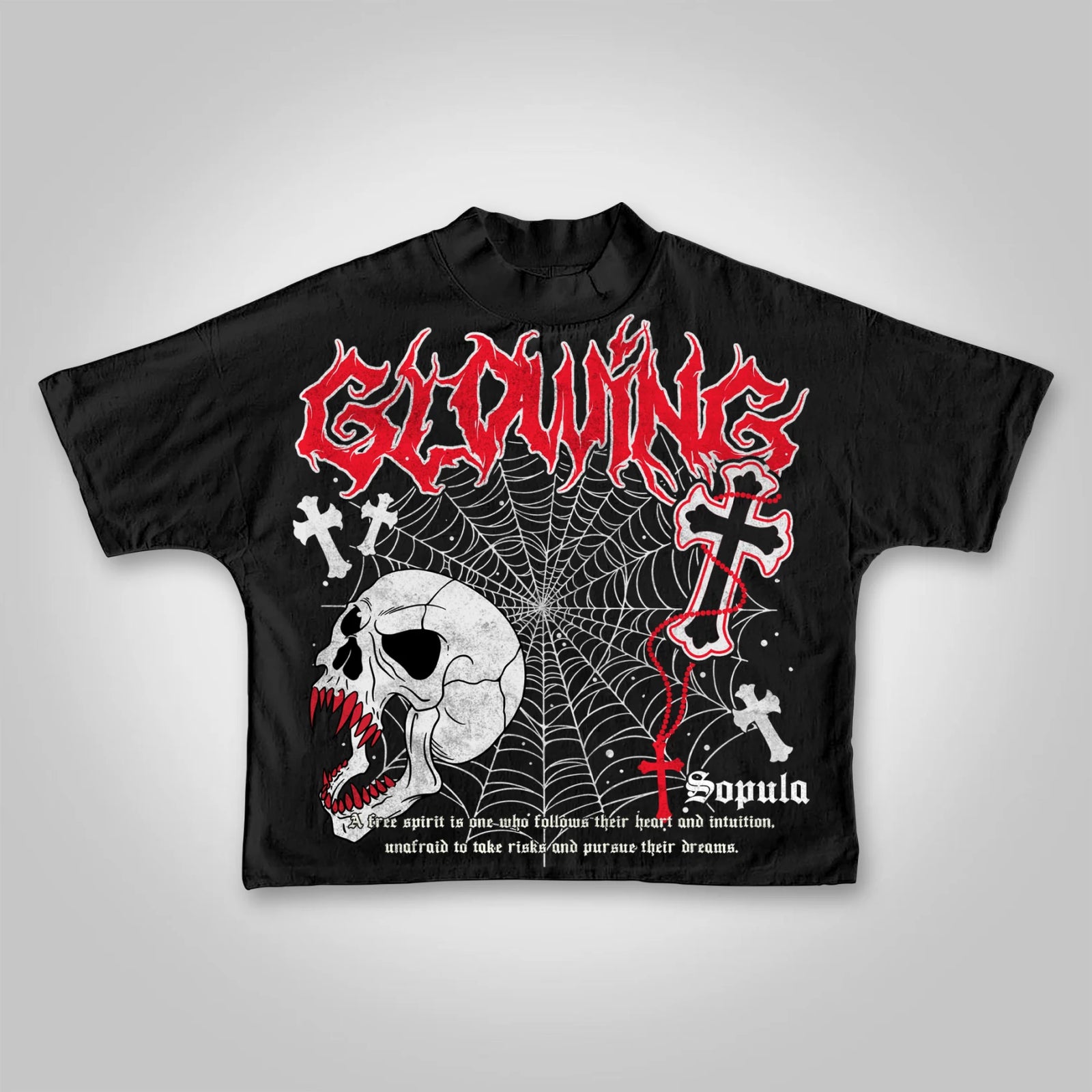 VAULTED — Skeletal Graphic Tee