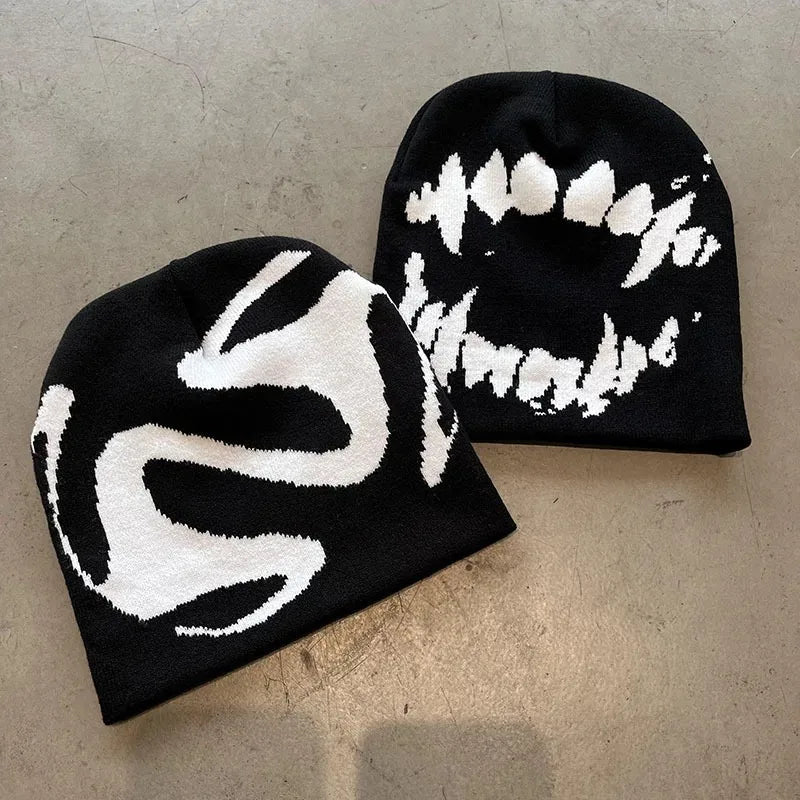 VAULTED — Goth Tooth Knit Beanie