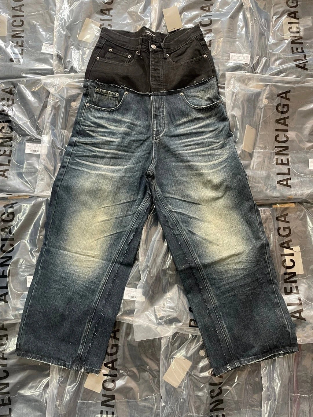 Balenciaga Cut-Up Jeans