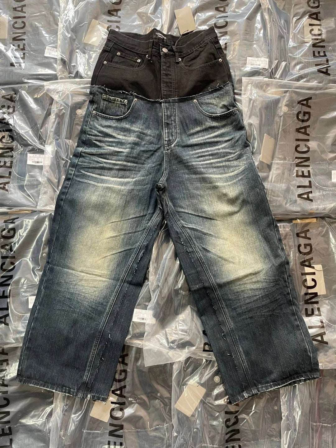 Balenciaga Cut-Up Jeans