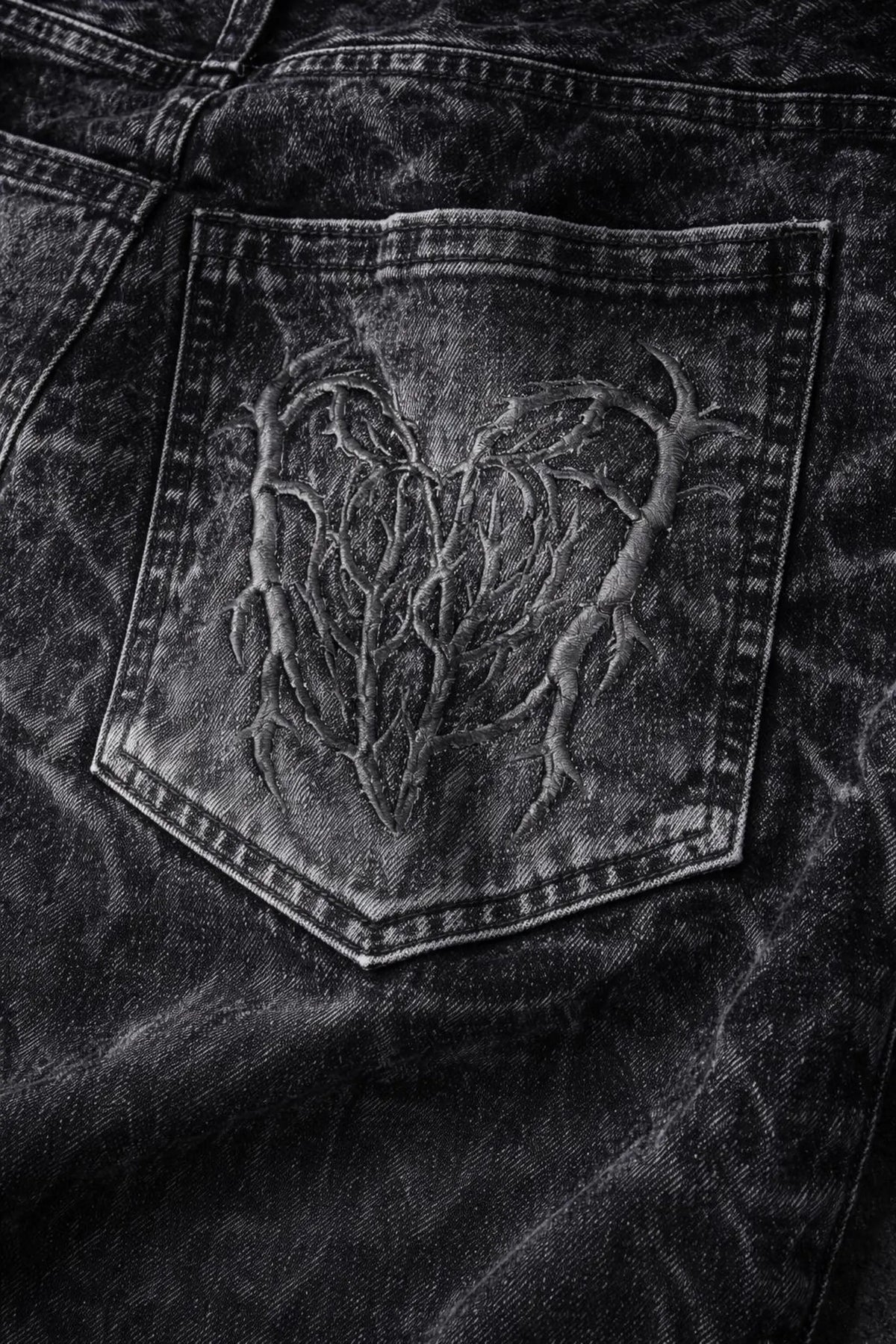 VAULTED — Blade Washed Baggy Denim — VAULTED product image