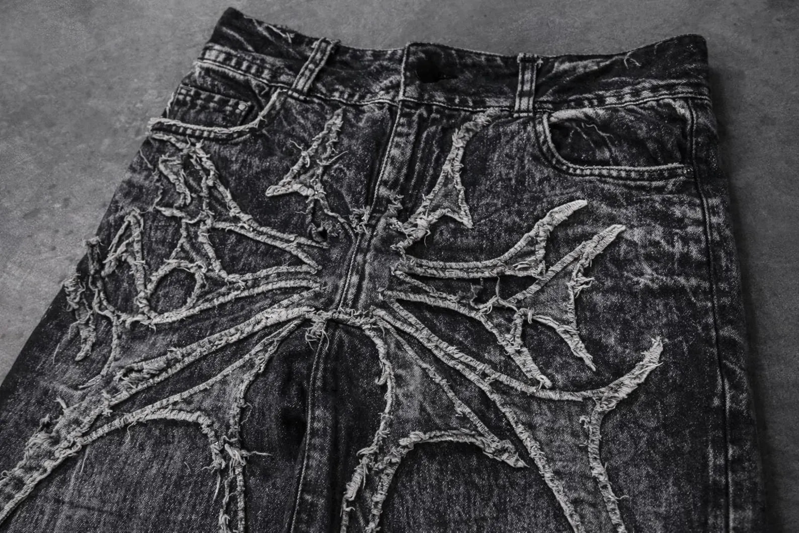 VAULTED — Blade Washed Baggy Denim