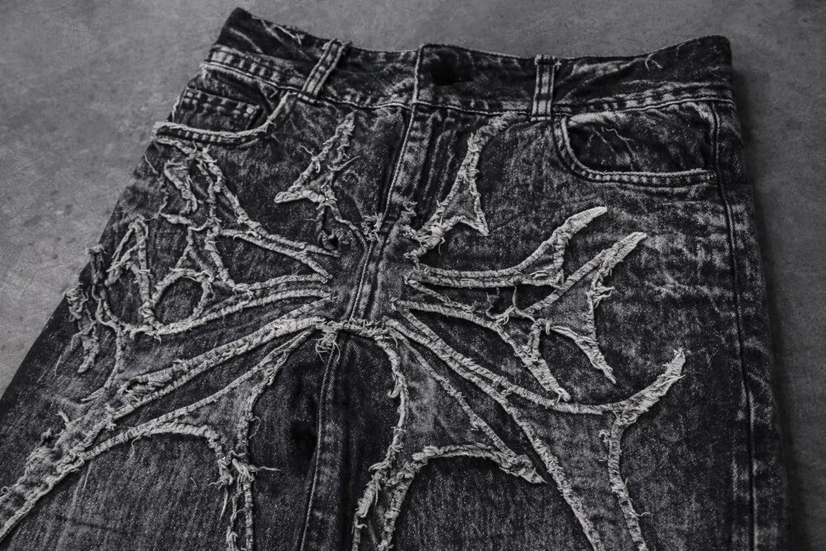 VAULTED — Blade Washed Baggy Denim — VAULTED product image