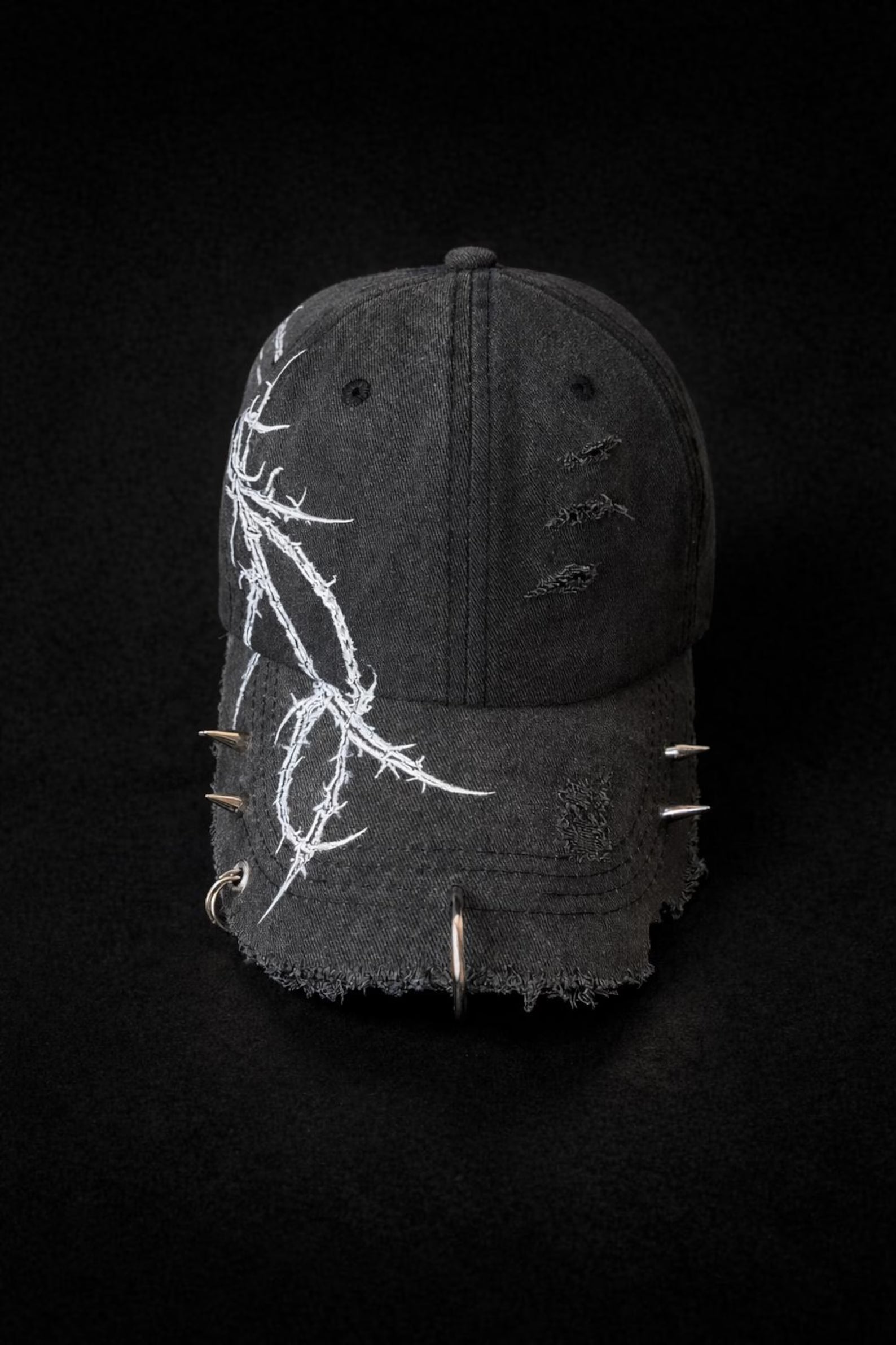 VAULTED — Distressed Spike Cap